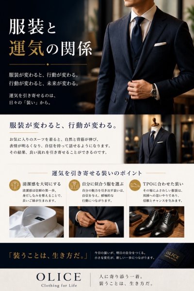 服装と運気の関係