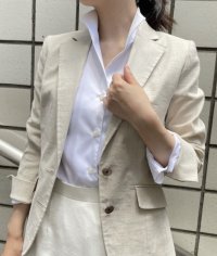 レディース　リネン　ジャケット
