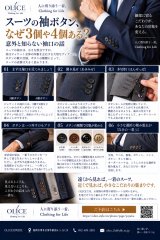 スーツの袖ボタン、なぜ3個や4個ある？意外と知らない袖口の話