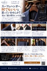 スーツのハンガー、何でもいいと思っていませんか？実は「肩の厚み」が大切です